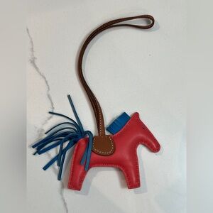 HERMES RODEO - RED/BLUE/BROWN